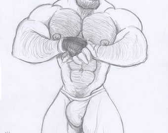 Gay muscle bear flip