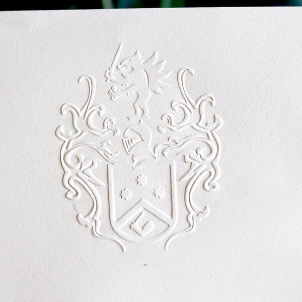 Wedding Embosser Crest Etsy