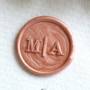 Personalisierte Zwei Initialen Wachs Versiegelung Stempel, Hochzeit Siegel Stempel, benutzerdefinierte Initialen Wachs Stempel Kit, Hochzeitseinladung Geschenk, Wachs Stempel Geschenk Set