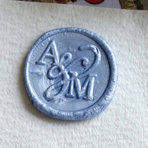 Aangepaste initialen lakzegelstempel met initialen, gepersonaliseerde bruiloft lakzegelstempel, lakstempel kit, huwelijksuitnodiging cadeau, aangepaste bruiloftsstempel