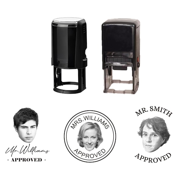 Customized face self-inking stamp, Custom Address Pre-inked Stamp , Custom Return Address Stamp, Custom full-face stamp, Gift for New wed,