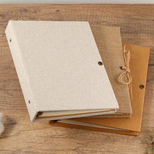 Free Shipping 3 Colors Linen Photo Album, Blank Linen photo album,wedding scrapbook album,Self-adhesive DIY Scrapbooking Book, Memory Album