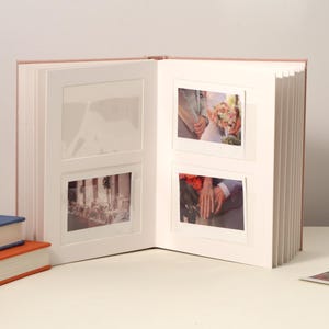 Instax Wide films Photo Album, 52 photos Instax Album, 5 inches Photo Album, Writable Photo Album, Personalized Photo Albums, Memory album