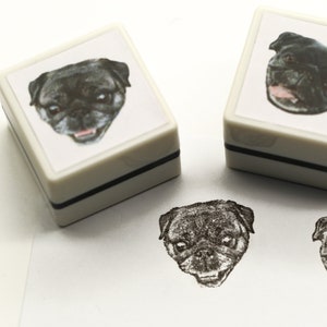 Personalized Pet Self inking stamp kit ,Pet Portrait Custom Pre-inked Stamp ,Custom dog stamp, custom cat stamp, Custom gift for pet lover