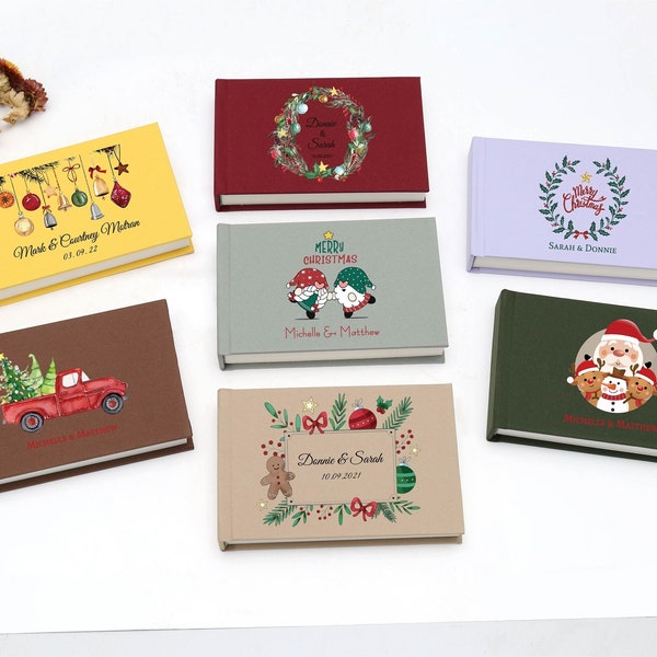 Christmas Instax Album, 3 inch Christmas Memory Book, Family Memories, Holiday Photos ,Fuji Polaroid Photo album, Mini Album,Christmas Gift