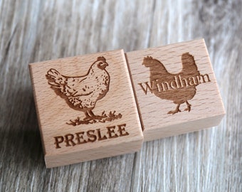 Custom Egg Stamp ,Custom Chicken Egg Stamp , Egg Label Stamp , Farm Fresh Egg Stamp , Personalized Egg Stamps , Egg Stamp With Date