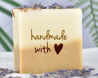 Handmade with love Soap Stamp,Custom Acrylic Mold ,Handmade Acrylic Soap Stamp,Personalized Cookie Stamp /wedding Soap stamp