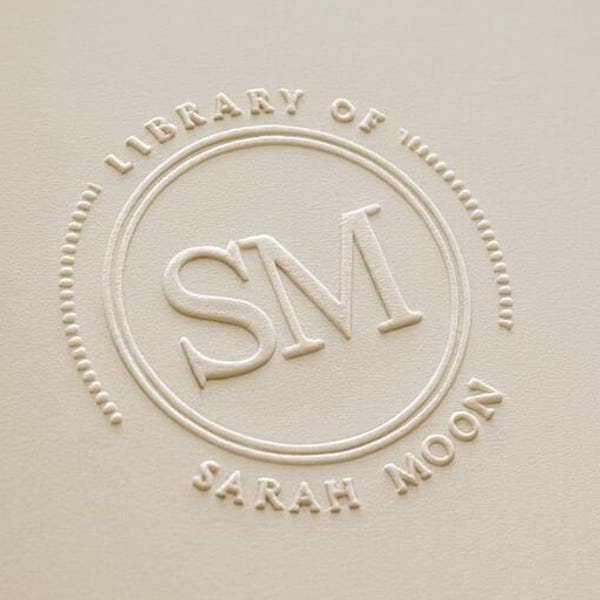 Embosseur de livres personnalisé, Tampon d'embossage personnalisé, Embosseuse de livres, Embosseuse avec réservation de déchets, Embosseur d'enveloppes personnalisées, Embosseur à main