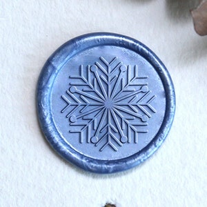 Schneeflocke Wachs Siegel Stempel, Weihnachts Siegel Stempel Kit, Umschlag Einladung Geschenk, Hochzeit Wachs Siegel Stempel Kit, Weihnachtsgeschenke