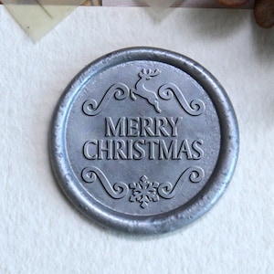 Frohe Weihnachten Wachs Siegel Stempel, Frohe Weihnachten Wachs Siegel Stempel Kit, Umschlag Einladung Geschenk, Garten Wachs Siegel Stempel Kit