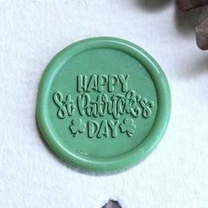 St.Patrick’s Day Wachs Siegel Stempel Kit, St.Patrick’s Day Siegel Stempel, Wachs Siegel Stempel, St.Patrick’s Party Wachs Siegel Stempel Set, Wachs Siegel Stempel Geschenk