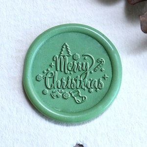 Weihnachten Wachs Siegel Stempel, Frohe Weihnachten Siegellack Stempel Kit, Umschlag Einladung Geschenk, Hochzeit Wachs Siegel Stempel Kit, Weihnachtsgeschenke