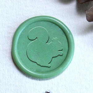 Eichhörnchen Wachssiegel Stempel, Eichhörnchen Wachssiegel Stempel Kit, Tier Wachssiegel Stempel, Rustikale Hochzeit Umschlagsiegel, Wachssiegel Stempel Geschenkset