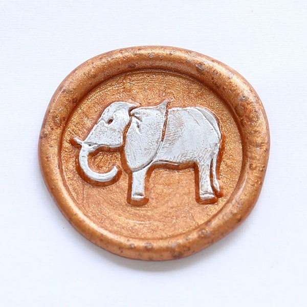 Elephant wax seal stamp kit, Elephant seal stamp, Animal wax seal stamp gift, wedding seal,party wax seal stamp set, Wax seal stamp Gift