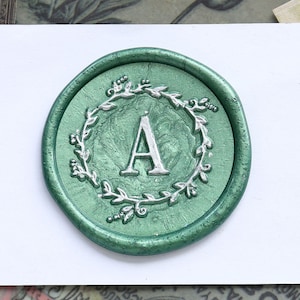 Hochzeit Wachs Siegel Stempel mit Initiale, personalisierter Monogramm Wachs Siegel Stempel, Wachs Stempel Kit, Einladung Wachs Siegel Stempel Geschenk
