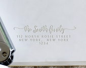 Custom Address Embosser, Return address Embosser,Notary Seal embosser, custom housewarming gift,Personalized embosser, hand held embosser