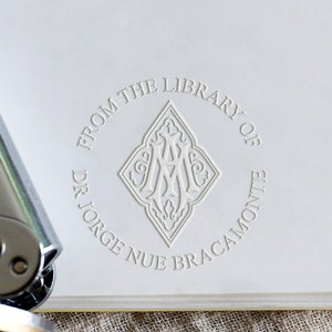 Grabador de caligrafía, de la biblioteca de, sello personalizado, grabador para álbumes de recortes, sello de libro personalizado, grabador manual