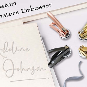 Sello de firma/estampador de firma, Estampador de sobre personalizado, Estampador personalizado, Firma personalizada, Regalo de boda, Invitación de boda