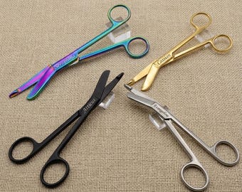 Personalized Engraved Bandage Scissors, Nurse Scissors, Custom Laser Engraved Medical Shears, Gift for Nurse EMT Paramedic