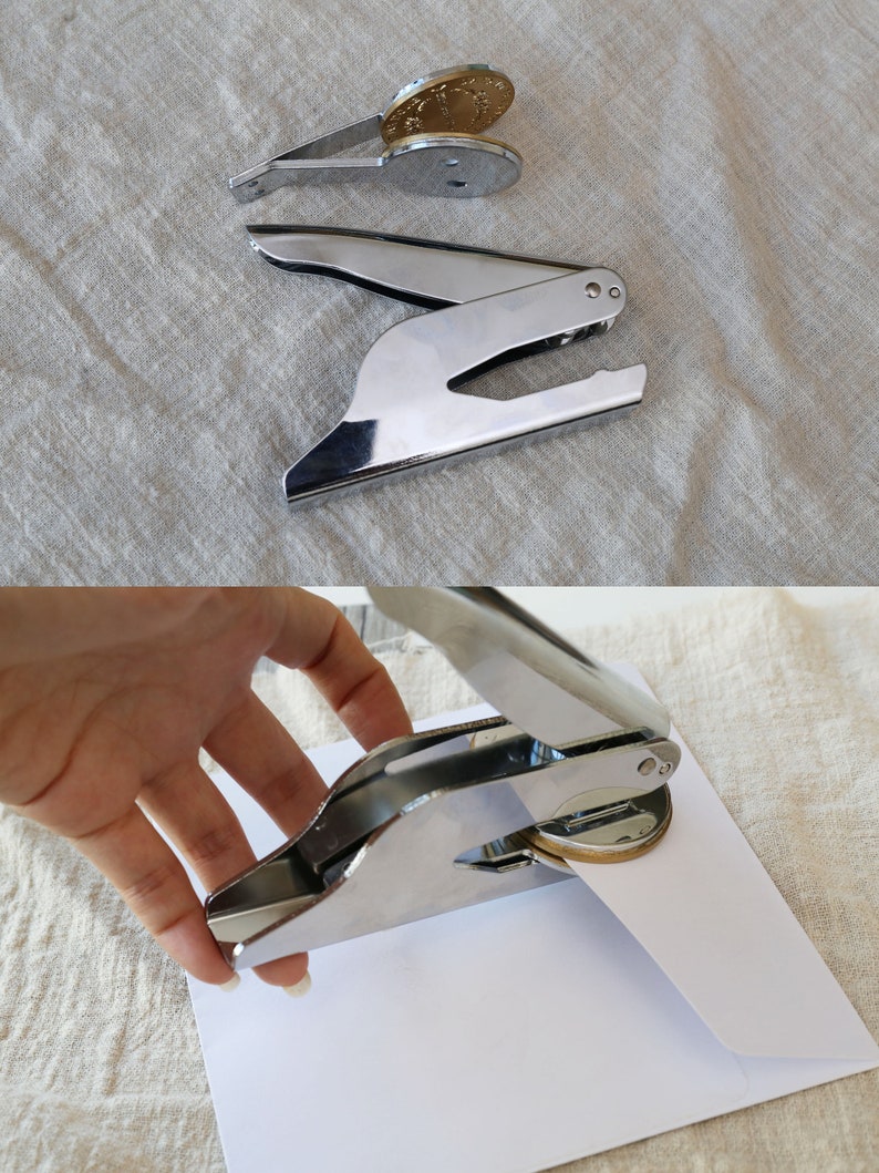 Custom From the library of EmbosserEmbosser stamp Set image 6