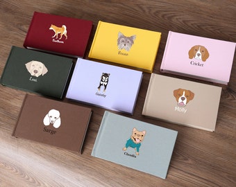 Personalized Pet Memory Album, 3 inch  Instax Photo Album, Pet Loss Album, Dog Lover Photo Album, Photo album, Instax Mini Pet Album