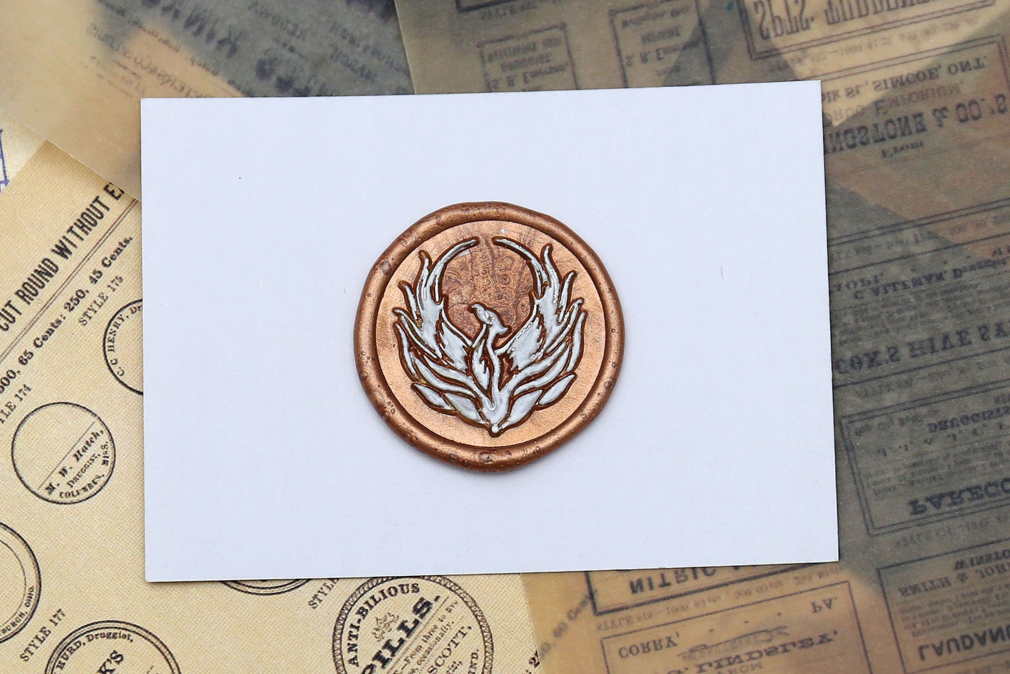 Phoenix wax seal stamp kit, Phoenix seal stamp Gift, party wax seal stamp ,Wax seal stamp Gift,Phoenix Envelope seal