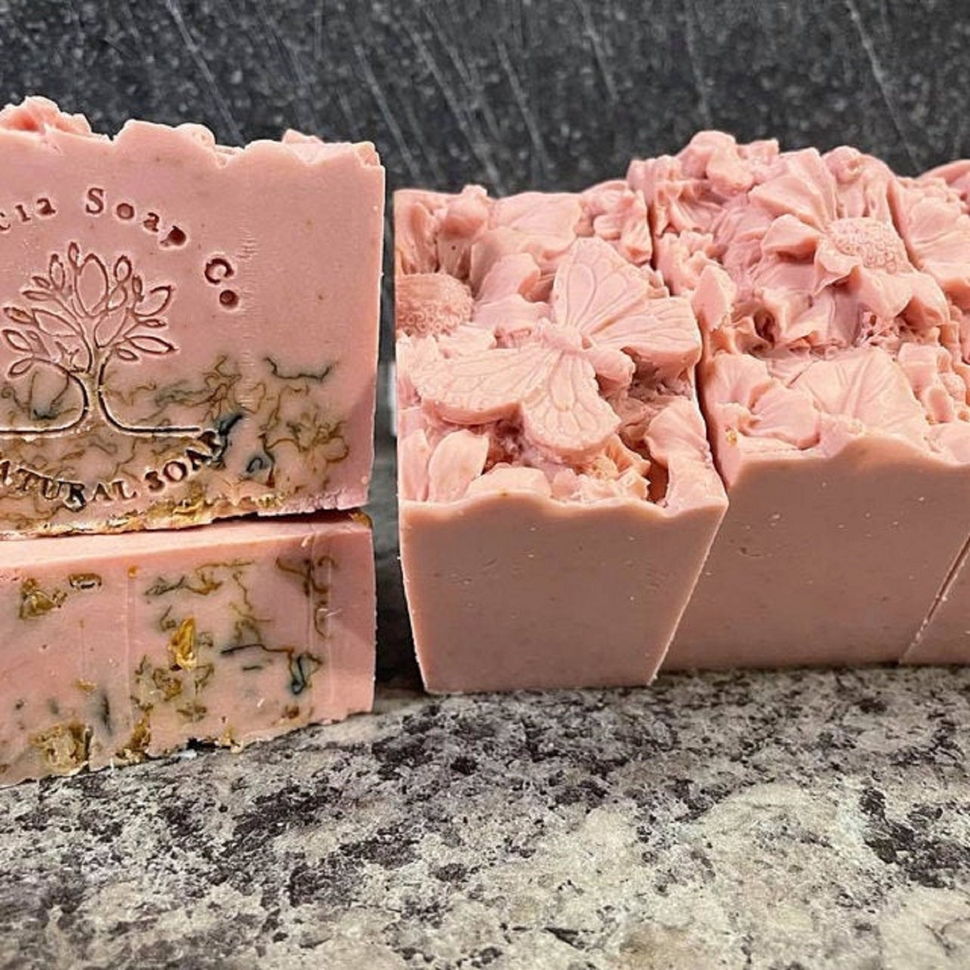 Personalized Natural Handmade Soap Stamp Custom Natural Etsy