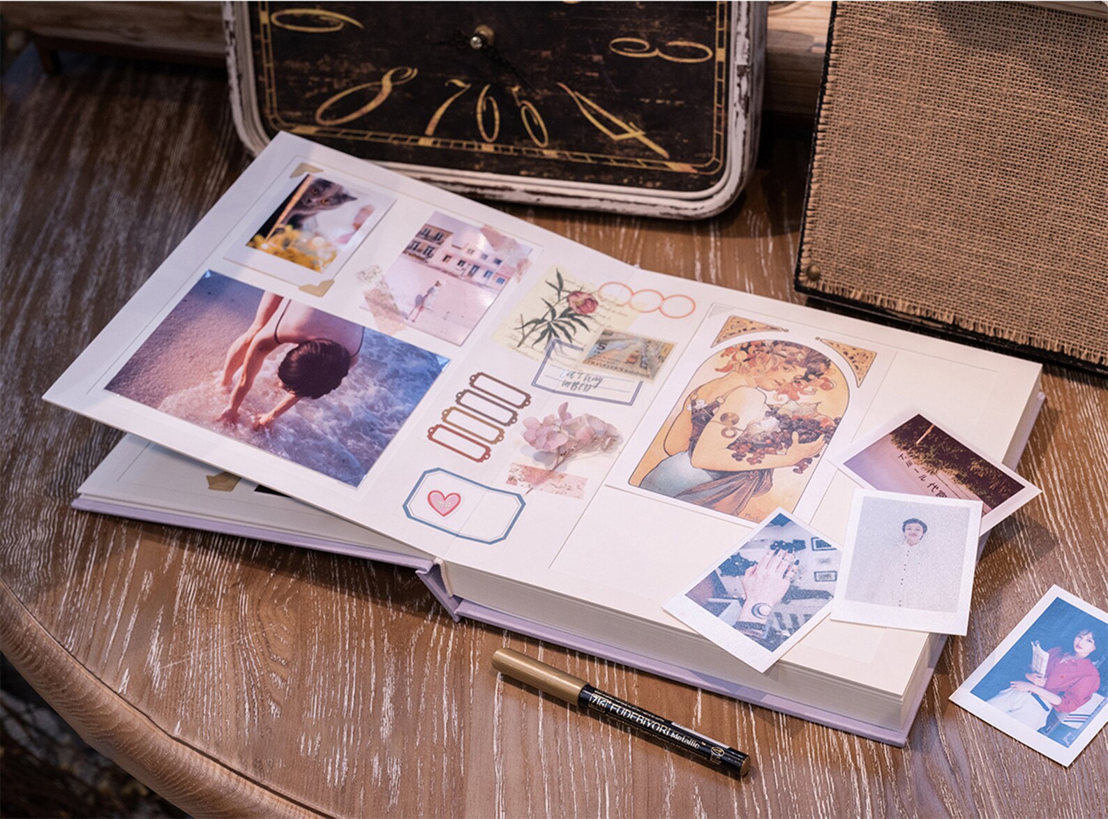 Large Capability Cloth Photo Album Writable photo Album 4 Etsy