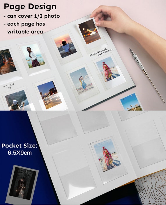 72 Photos Instax Mini Photo Album, Custom Instax Mini Photo Memory