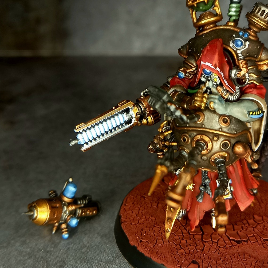 Warhammer 40k Tech-Priest Manipulus Mechanicus painted | Etsy