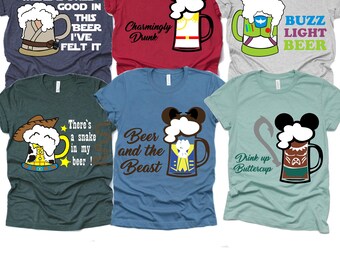 mens disney drinking shirts