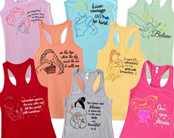 Disney Princess Shirts for Women - Etsy 