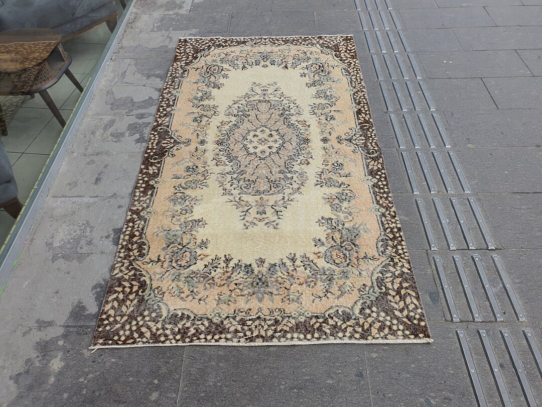 Green Small Rug Office Rug Farmhouse Rug Bohemian Rug Etsy