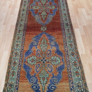 Orange Rugs, Runner rug, Turkish rug, Kilim Rug, Vintage rug,Stair rug, Kitchen rug, oushak Rug, Tribal Rug, boho Rug, 2&#39;8&#39;&#39; ft x 6&#39;7&#39;&#39; ft