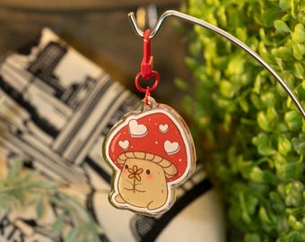 Mushroom Keychain | Fungi Keychain | Cute Keychain | Mushroom Lover Gifts