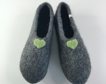 Filzhausschuhe Gr.39 Mod. GRIT Slipper Handmade