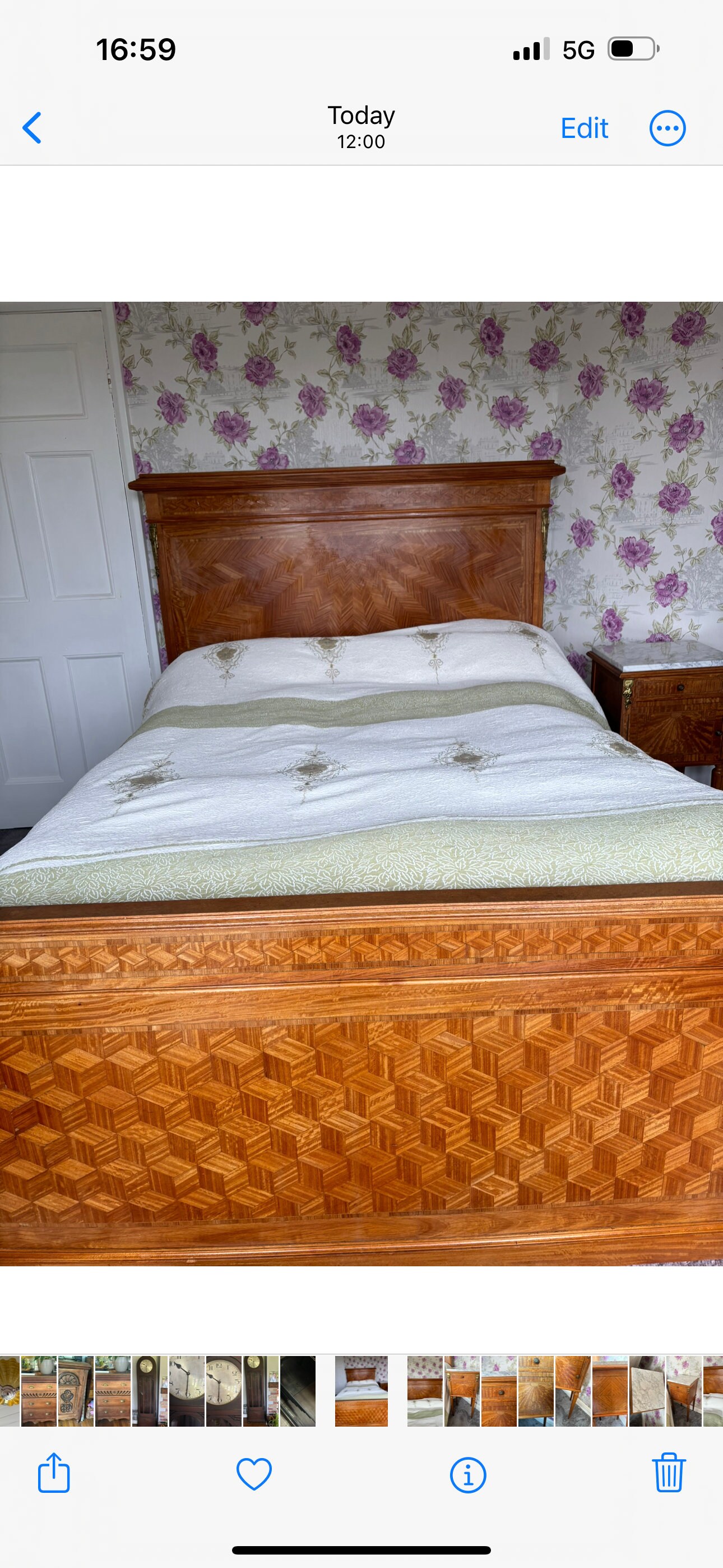 Antique Bedroom Set - Etsy