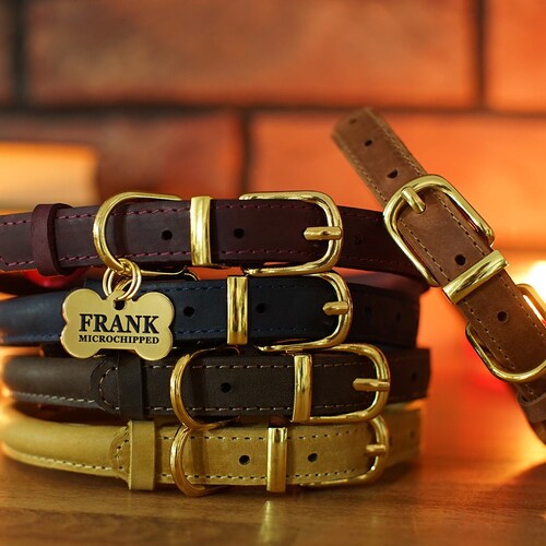 Rope Dog Collar Etsy