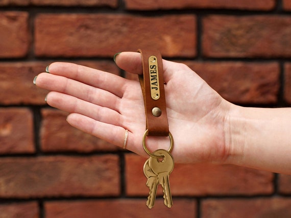 Lanyard Brown Customized Key Chain