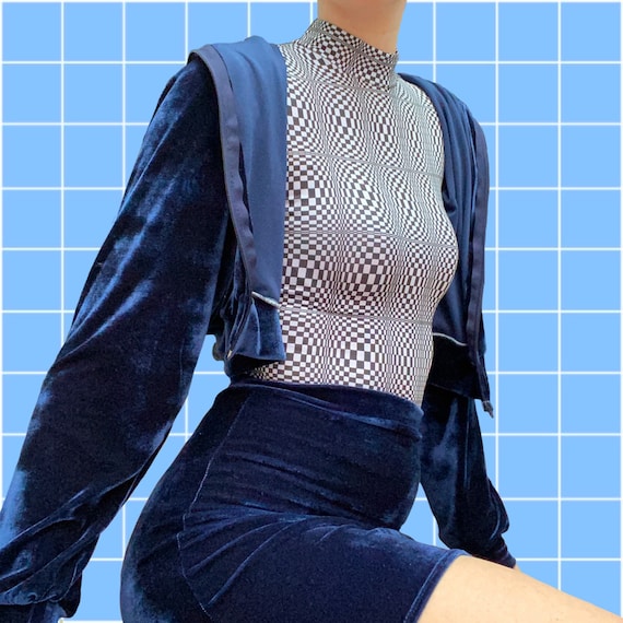 velour skirt and hoodie set