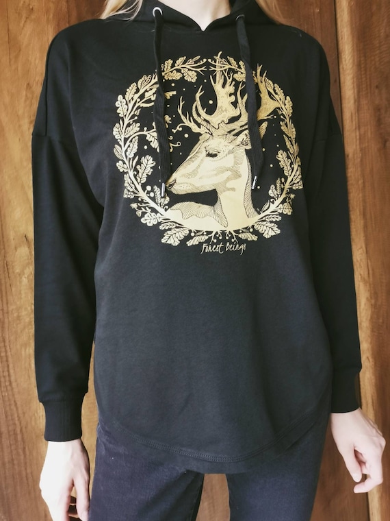 Golden hotsell deer hoodie