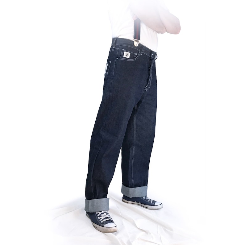 rockabilly jeans men