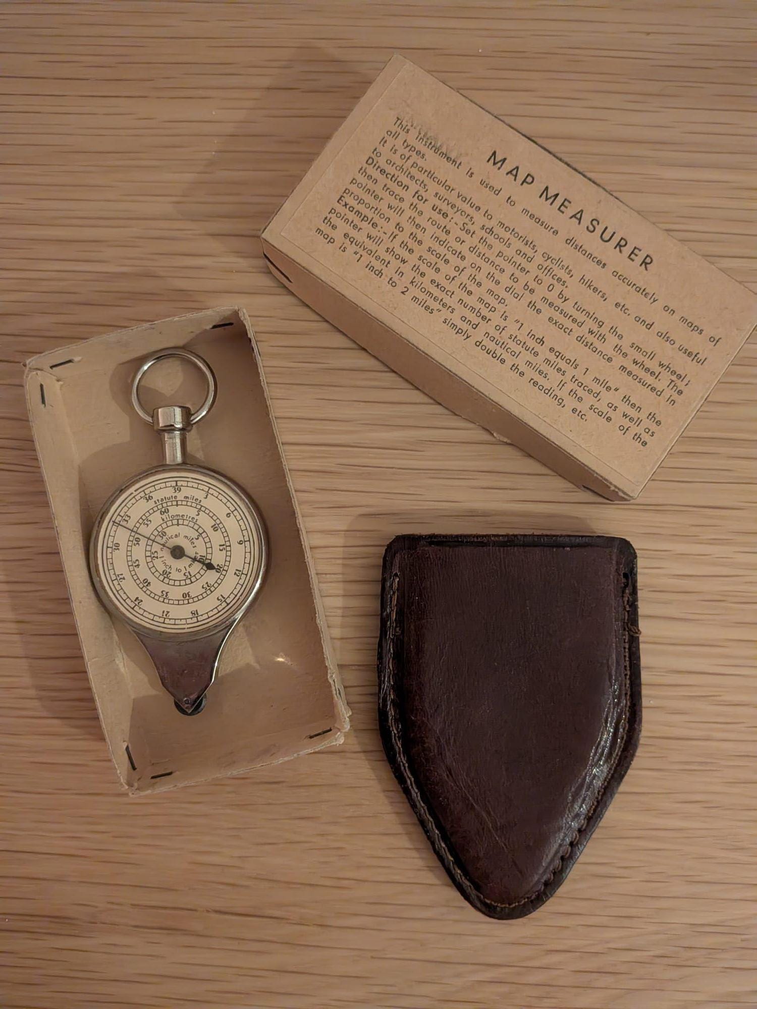 Vintage Map Measurer - Etsy
