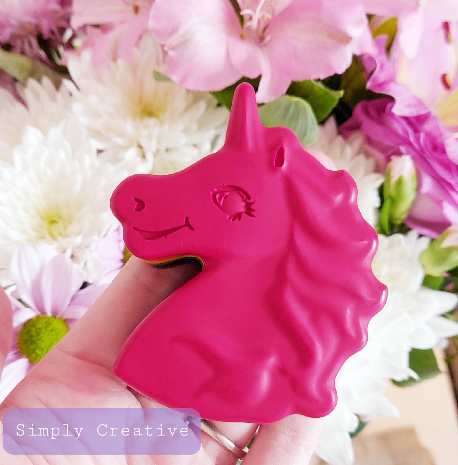 Jumbo Rainbow Unicorn Crayon Gift Ideas for Kids Birthday Etsy