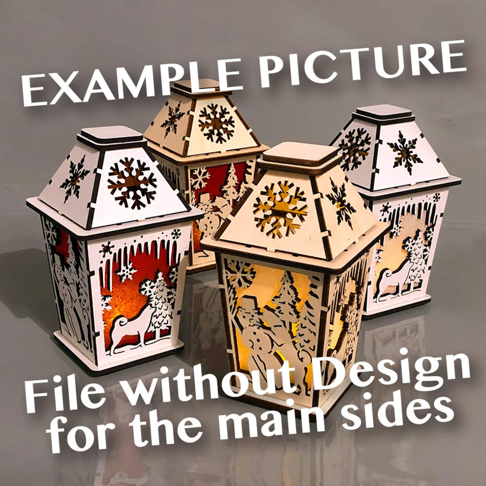 XMas Lamp wooden LED Lamp Christmas decoration XMas Etsy