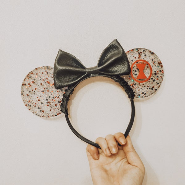 Minnie ears - Serre-tête Disney - Marvel Collection - Black Widow