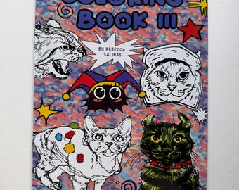 Cat Coloring Book III