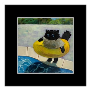Pool Noodle 8x8" Print