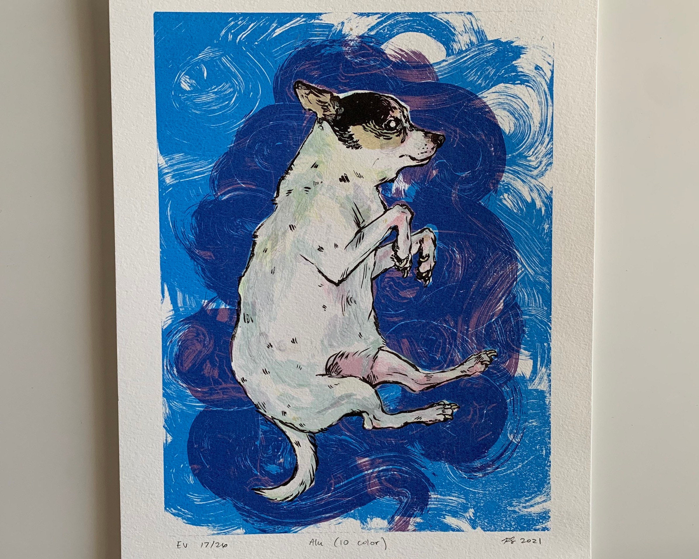 LIMITED EDITION Alu screenprint silk screen printmaking Etsy