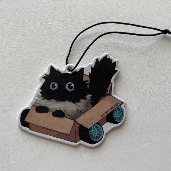 Box Car Noodle Air Freshener